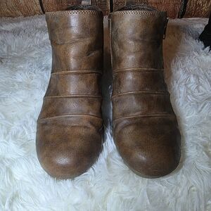 Maurices Brown Ankle Boots